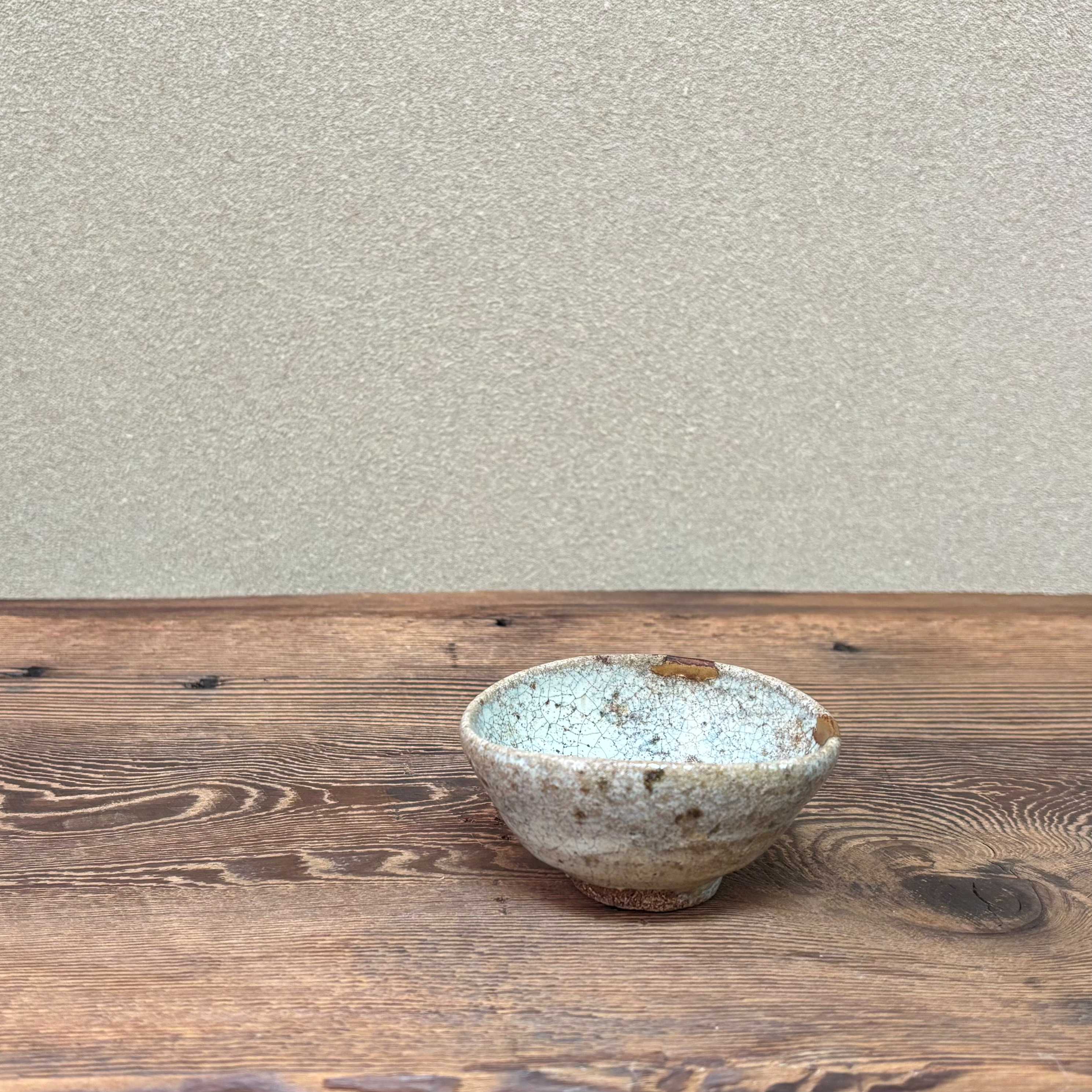 斑唐津盃　桃山時代